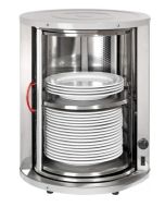 Tellerwärmer Vitrine 30/40 Teller h22041