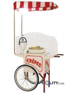 Carrettino zur Verteilung Crepes h2604