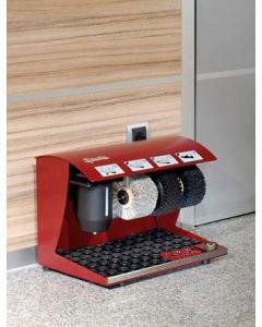 Lucidascarpe automatico in acciaio h14208
