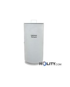 Behälter aus Stahl für verbrauchte Batterien h26510