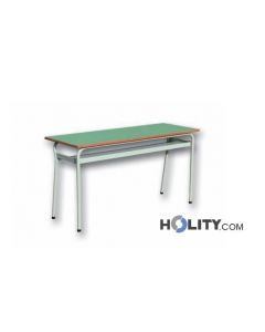 Zweisitzer-Schulbank-Höhe-64 cm-h17213