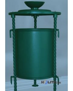 Abfallbehälter-mit-Aschenbecher-h168118