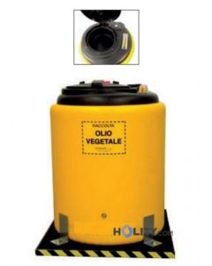 Behälter für gebrauchtes pflanzliches Öl mit Doppeltank h22113