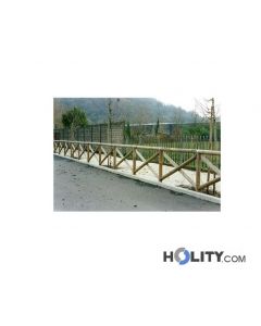 Holzlattenzaun-h109-298