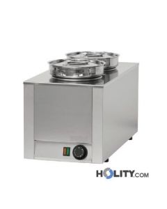 Bain-Marie-Soßenwärmer mit-2-Behältern-h11027