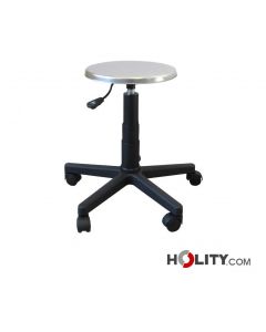 Hocker-für-Arztpraxis-Sitzfläche-aus-Stahl-h13_157