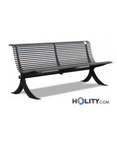 Sitzbank aus Metall h14007