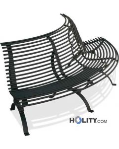 Sitzbank aus Metall h140174