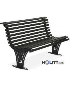 Sitzbank aus Metall h140189