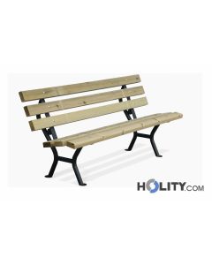 Sitzbank-aus-Metall-mit-Holzplanken-h14019