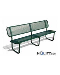 Sitzbank aus Metall h14027