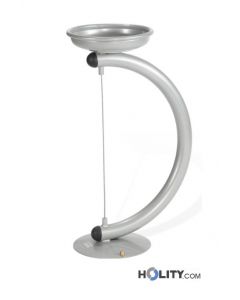 Aschenbecher aus Metall als Stadtmobiliar h14047
