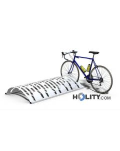 Design-Fahrradständer aus Stahl h14061