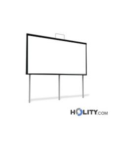 Werbe-/Infotafel als Stadtmobiliar aus Metall h140_358