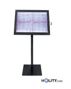 Speisekartenhalterung mit LED für Restaurants h148106