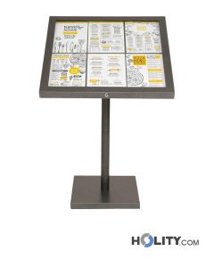 Speisekartenhalterung mit LED für Restaurant h14813