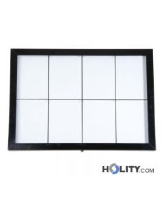 Speisekartenhalterung mit LED für Restaurant h148_130