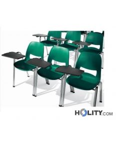 Konferenzstuhl mit Schreibplatte h15974