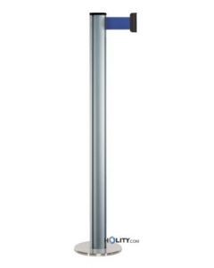 Aluminiumpfosten-mit-Band-und-Magnetsockel-h16207