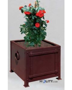 Blumentopf aus verzinktem Stahl h168116