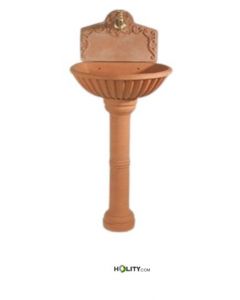 Terrakotta-Gartenbrunnen-h16865