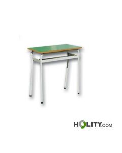 Schulbank-mit-Untertisch-höhe-76 cm -h172-56