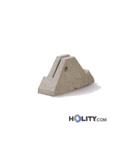 Einzelparker aus Beton h19137