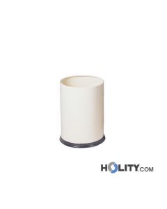 Papierkorb für Hotelzimmer h20-100 - weiss