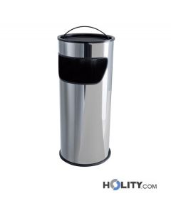 Standaschenbecher aus Edelstahl h2018