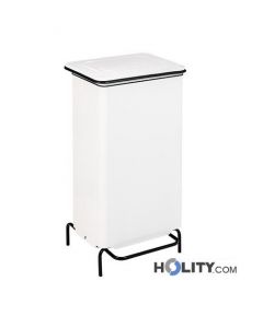 Mülleimer mit Pedal aus Stahl h20_127