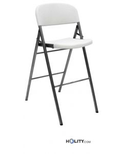 Barhocker aus Stahl h21534