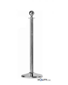 Abgrenzungssäule-aus-verchromtem-Stahl-h215_166