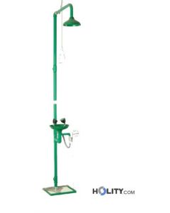Notduschen-Säule-mit-Fußpedal-h21845