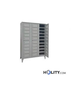 Fächer- Ausgabeschrank mit Füßen h283_38