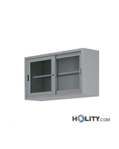 Aufsatzschrank-mit-transparenten-Glasschiebetüren-h283_63