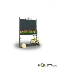 Fahrradständer-mit-Tafel-und-Pflanzgefäß-h287_275
