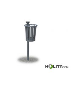 Abfallbehälter-auf-Stange-mit-Aschenbecher-h287_302