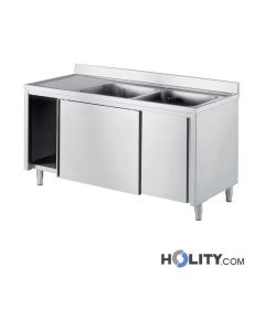 Waschbeckenschrank-2-Becken-eine-Abtropffläche-L- 200-cm-h314_101