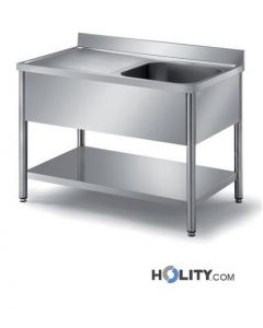Edelstahlspülen-Einzelbecken-und-Abtropffläche-L-100-cm-h314_102
