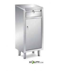 Edelstahl-Schreibschrank-AISI304-1-Tür-1-Schublade-h314_38