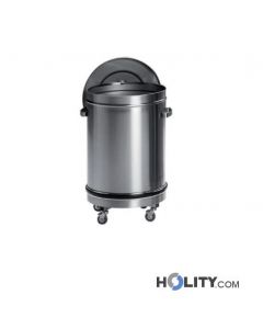 Beweglicher Abfalleimer (50 L) mit Deckel  h314_41