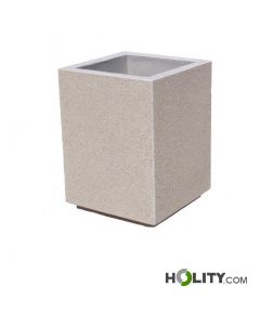Quadratischer-weißer-Beton-Pflanzkübel-für-Stadtmobiliar-h319_137