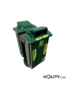 Recycling-Müllbehälter-130L-h32611