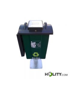 Hundetoilette-mit-Beutelspender-h32622