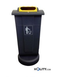 Abfallbehälter aus Polyethylen mit 65 Liter h32635
