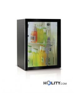 Minibar für Hotels und Büros mit Glastür 38 Liter h3435