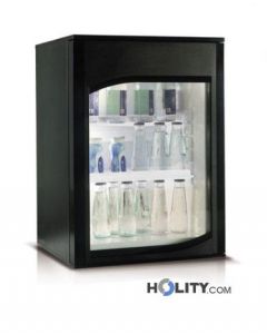 Minibar für Hotelzimmer und Büro mit Glastür 40 Liter h3447