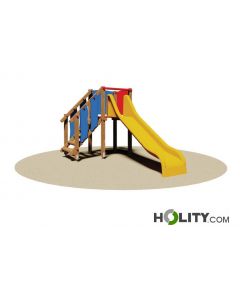 Spielturm mit Rutsche h350_261