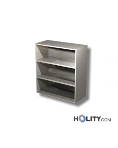 Edelstahl-Hängeschrank-2-offene-Regale-h357_116