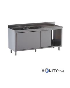 Spülschranktisch-2-Becken-Länge-160-cm-h357_71